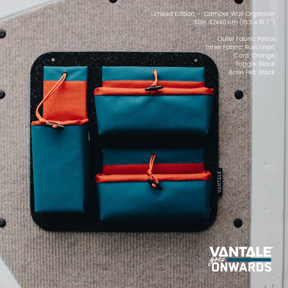 ONWARDS - Camper Wall Organizer – 42x40 cm - [Limited Edition]